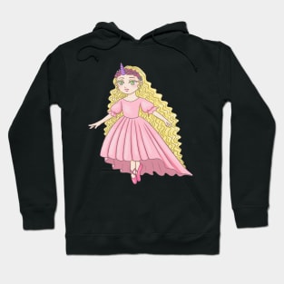 Princess Unicorn Ballerina Hoodie